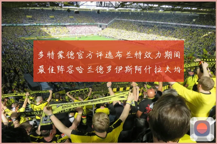 多特蒙德官方评选布兰特效力期间最佳阵容哈兰德罗伊斯阿什拉夫均入选