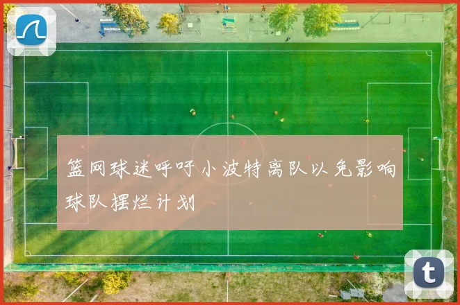 篮网球迷呼吁小波特离队以免影响球队摆烂计划